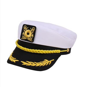 Gorra <span class=keywords><strong>de</strong></span> <span class=keywords><strong>Marinero</strong></span> con Bordado Blanco para Personalizar con Logotipo - Product Image 3