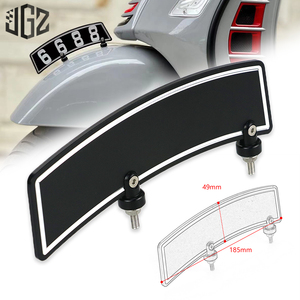 Accesorios de motocicleta CNC, pegatina de soporte de matrícula frontal para <span class=keywords><strong>VESPA</strong></span> SPRINT PRIMAVERA 125 150 GTS 125 250 300 S150 - Product Image 1