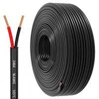 TONGBAO KABEL RVVB 2-Leiter CCA/Kupferbeschichtetes Aluminium PVC-Mantel Stromkabel 2x15mm & 2,5mm Größen für Industrielle Anwendungen