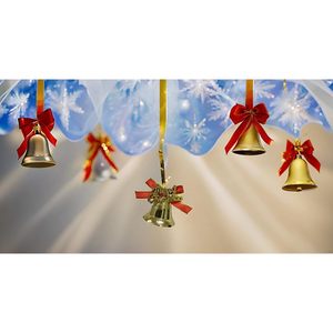 เครื่องประดับต้นคริสต์มาสที่สมบูรณ์แบบตกแต่งบ้านด้วยโฟมป้ายระฆังคริสต์มาสสำหรับวันหยุดเชียร์ - Product Image 6