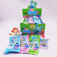 Bonbons durs en forme de brosse à dents aux fruits sucrés OEM avec emballage en boîte de dentifrice, gelée de fruits, confiture liquide, bonbons liquides