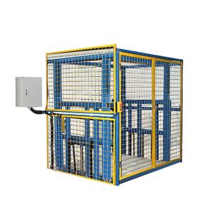 Pengangkat vertikal 10Ton modul palet elektrik Platform tangga Lift industri 6meter konveyor pengangkat bolak-balik vertikal - Product Image 5