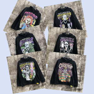 Großhandel schrecklich viel Husten Sirup Männer Winter Hoodies gedruckt Baumwolle Grafik benutzer definierte Hoodie Männer - Product Image 1