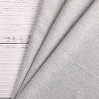 Tissu tricoté 100% polyester, haute élasticité, respirant, texture douce, adapté