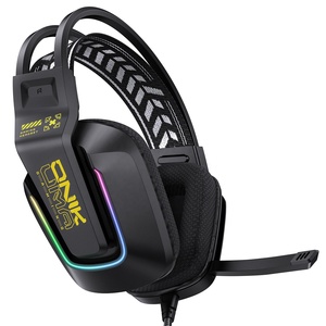 Casque audio professionnel ONIKUMA X13 pour studio d'enregistrement, casque de jeu filaire HIFI, avec structure métallique, pour le sport et les voyages - Product Image 1