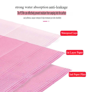 50pcs Disposable Paper Tattoo Cleaning Pads <b>Square</b> Double <b>Sided</b> Nail <b>Table</b> Mat Manicure Work Pads - Product Image 3
