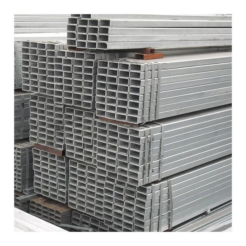 ASTM A106 A36 A53 BS Shs Square Galvanized Structural Erw Rectangular Steel Pipe hollow GI for greenhouse L/C Payment