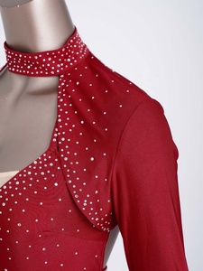 ชุดเต้นรำขายส่งสำหรับผู้หญิง ชุดบอดี้สูทเต้นรำแนวลิริคอล สำหรับการแสดงเต้นรำสมัยใหม่ การแข่งขันเต้นรำ และการแสดงบนเวที - Product Image 5