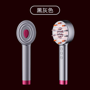 Nouvel Applicateur de Minoxidil en Pierre de Bian avec Lumière Rouge, Peigne de Massage Électrique Vibrant pour Soins Capillaires, Modèle 0255 - Product Image 6