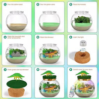 Tubes LED portables batterie sans fil APP télécommande 360 DJ Tube lumière pour scène fête DJ pâte créative jouets Kit Terrarium lumineux