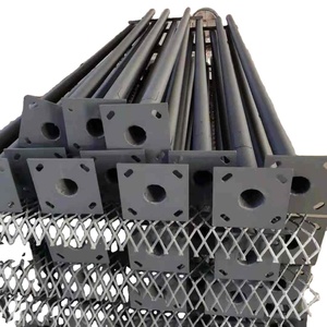 Fabricant simple bras double 2m 3m 5m 6m 8m 10m 12m lampadaires en acier galvanisé à chaud <span class=keywords><strong>lampadaire</strong></span> extérieur en <span class=keywords><strong>fer</strong></span> <span class=keywords><strong>forgé</strong></span> - Product Image 1