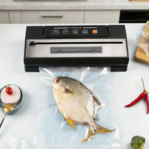 Electric Compact Portable ABS Plastic Vacuum <strong>Sealer</strong> 30cm Sealing <strong>Window</strong> Automatic Operation Eco-friendly Kitchen Use Dry Moist - Product Image 1