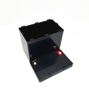 Caja de Batería Portátil de Doble Asa - 12V 55AH, Carcasa de Plástico ABS (229x138x208mm) para Aplicaciones de Energía Móvil y Equipos - Product Image 3