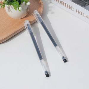 Stylo gel à pointe aiguille en gros, marqueur gel large, stylos gel droits avec logo personnalisé - Product Image 6