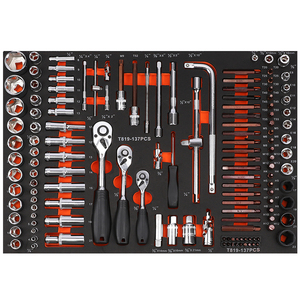 Ensemble de 98 manchons hexagonaux 1/<span class=keywords><strong>2</strong></span> avec un embout de bougie d'allumage, outil de vélo professionnel, moto, voiture, chariot, armoire à outils - Product Image 3