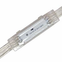 Luz Puntual Lineal LED XQD, RGBW a Todo Color, 24V, 6000K, Luz Diurna, IP68, PVC, 5 Años de Garantía, CRI90, Ángulo de Haz de 150°, para Pared Exterior