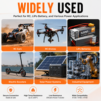 Câble adaptateur en Y série AMASS XT60 XT60H XT30, faisceau de câbles connecteur de batterie haute intensité pour drone RC LiPo