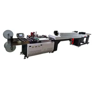 Roll to Roll Single Color Silk Screen Label Printing Machine for Grosgrain Satin Ribbon Lanyard Cotton