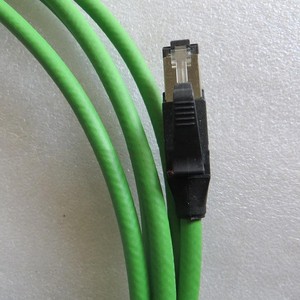 MURR Cat 5e Network <b>Cable</b> 2x2xAWG22 7 Stranded <b>RJ45</b> to <b>RJ45</b> Green PUR Jacket Germany Made - Product Image 3