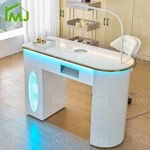 Mesa <span class=keywords><strong>de</strong></span> manicura individual <span class=keywords><strong>de</strong></span> madera profesional con almacenamiento <span class=keywords><strong>de</strong></span> salón personalizado para <span class=keywords><strong>uñas</strong></span> con colector <span class=keywords><strong>de</strong></span> polvo - Product Image 2