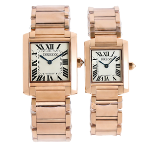 DREOX <span class=keywords><strong>Orologi</strong></span> <span class=keywords><strong>da</strong></span> Polso Quadrati al Quarzo per <span class=keywords><strong>Donna</strong></span>, Eleganti <span class=keywords><strong>Orologi</strong></span> <span class=keywords><strong>di</strong></span> Lusso in Acciaio Inossidabile <span class=keywords><strong>di</strong></span> Alta Qualità - Product Image 2