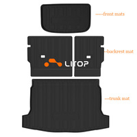Tapis de sol de voiture sur mesure pour Geely EX2 Xingyuan 2024 2025 2026, tapis de sol 3D en TPE, tapis de coffre, coussin de dossier, tapis de sol, moquette de voiture
