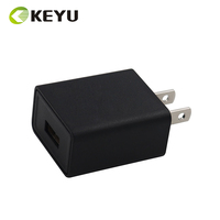 Chargeur USB 5V 1A 5W avec prise US pour le marché américain / canadien