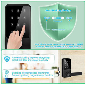 TT Lock App Combination Inteligentes <strong>Security</strong> Locks Front Smart Home Door Lock - Product Image 6