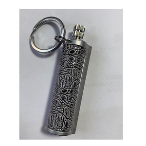 Encendedor de Queroseno Metálico, Portátil, para Llavero, Regalo de Viaje, Diseño Vintage Impermeable - Product Image 5