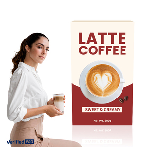 Café <span class=keywords><strong>Latte</strong></span> Instantáneo al por Mayor <span class=keywords><strong>con</strong></span> Etiqueta Privada OEM, Café <span class=keywords><strong>con</strong></span> Hongo Reishi, Café <span class=keywords><strong>Ganoderma</strong></span> - Product Image 2