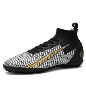 Nouveauté Stock d'origine <span class=keywords><strong>Messi</strong></span> vente en gros chaussures de football pour hommes et femmes tendance rétro haut pieds larges solides entraînement de sport match - Product Image 4