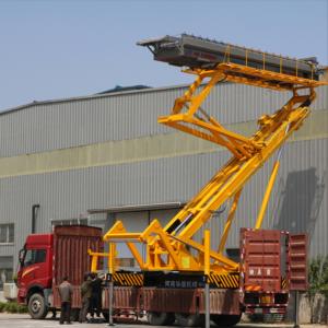 OEM Accept Truck Mounted Hydraulic Aerial Elevating Platform Electric Control with Engine Support for Roof <b>Level</b> Jobs - Product Image 3
