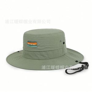 Wholesale Summer Outdoor <b>Sun</b> Bucket <b>Hat</b> Cowboy Style for <b>Men</b> and Women Fishing Bucket Cap - Product Image 5