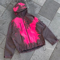 Veste coupe-vent de randonnée softshell personnalisée, hydrochrome, résistante à l'eau, thermosensible et à changement de couleur