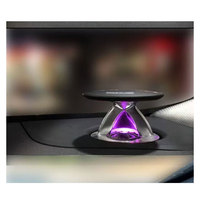 Éclairage d'ambiance intérieur de voiture Led Tweeter Haut-parleur Décoration pour Audi A6L A7 2019-2024 C8 lift horn Light