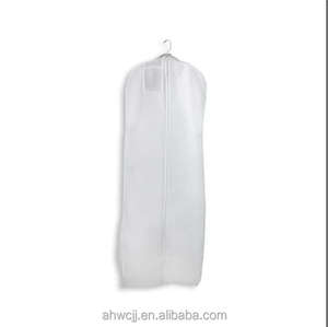 <span class=keywords><strong>Housse</strong></span> de robe de mariée portable en PVC, sac à vêtements pliable avec fermeture éclair pour le rangement, <span class=keywords><strong>housse</strong></span> anti-poussière pour vêtements suspendus, costume de voyage - Product Image 4