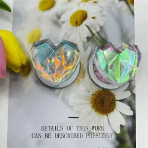 Soporte Universal para Teléfono con Diseño de Corazón Láser, Agarre para <span class=keywords><strong>iPhone</strong></span> y Samsung, Soporte para Tablet - Product Image 5