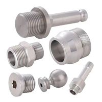 Piezas Mecánicas de Brochado Mecanizado Personalizado, Piezas de Precisión de Fundición a la Inversión, Acero Inoxidable 304/201, Acero al Carbono, Mecanizado CNC