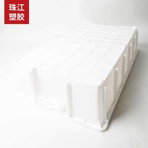 Caisse de rangement pliable en plastique avec couvercle - Boîte de déménagement empilable pour outils, écologique et durable, capacité supérieure à 35L - Product Image 3