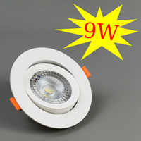 Spot Encastré Rond Carré Orientable SMD Downlight 5W 7W 9W Pour Plafond ou Meuble 3CCT LED Extra-Plat