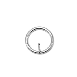 <b>Stud</b> <b>Earrings</b> 316L Stainless Steel Round Smooth Simple Fashionable DIY Pendant <b>Earrings</b> For Women <b>Men</b> Jewelry Accessories - Product Image 4