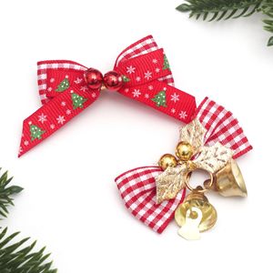 Pita Mini Natal dengan Lonceng untuk Dekorasi DIY Karangan Bunga, Pohon, Pembungkus Kado, Pesta, Rumah, dan Perlengkapan Dekorasi Liburan - Product Image 2
