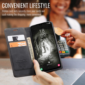 Funda Cartera Caseme para Samsung <span class=keywords><strong>Galaxy</strong></span> A57 A56 A37 A27 A17 A07 A36 A26 A06 A55 A54 A53 A52, Funda Tipo Libro de Cuero PU con Soporte - Product Image 5