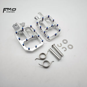 ขาเหยียบ CNC สีฟ้าใหม่ของ FMO สำหรับจักรยานไฟฟ้า Tuttio Soleil01 พร้อมชุดติดตั้ง อุปกรณ์เสริมสำหรับมอเตอร์ไซค์ - Product Image 1