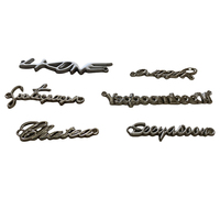 Étiquettes métalliques personnalisées pour sacs à main et sacs de voyage, avec logo, lettres, strass et paillettes, faites à la main, pour vêtements