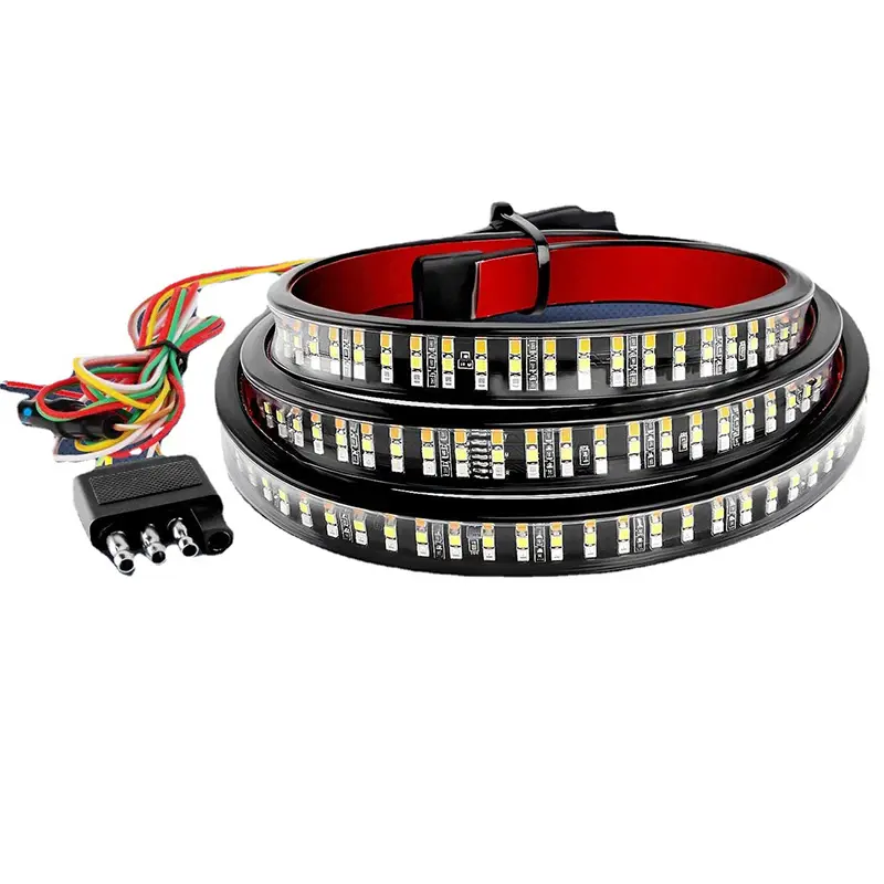 Bande lumineuse de hayon à LED pour la conduite d'une voiture Barre de feux arrière 48 pouces 150cm Bandes lumineuses à LED