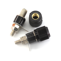 Borne de liaison M4 JS-910B 32,6 mm Rouge Noir Jaune Bleu Vert Connecteur de test pour haut-parleur