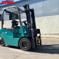 Mini Montacargas XTMG en Oferta, 1500 kg, 1000 kg, 2000 kg, 3000 kg, Altura de Elevación de 1 m a 5 m, Batería de Litio de Alta Calidad, Montacargas con Certificación CE, Potente