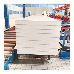 Paneles Sándwich SIP de Poliuretano Expandido (PU) <span class=keywords><strong>para</strong></span> Paredes y Techos, Estilo Madera, 50/75/100/120/150 mm - Product Image 3