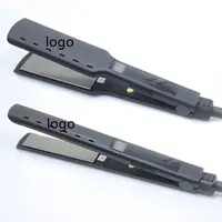 Professional Wide Titanium Flat Iron Hair Straightener